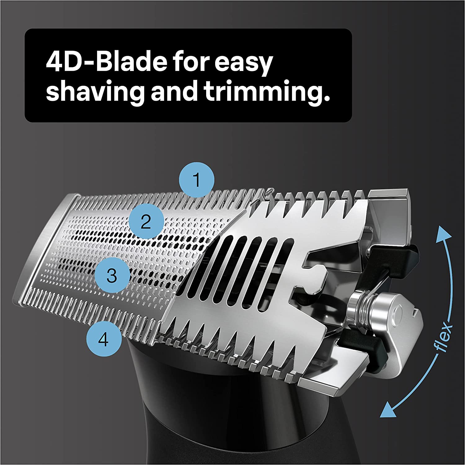 Braun Hybrid Beard & Body Trimmer for Men, XT5200
